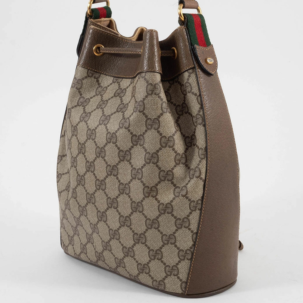 Gucci Bag Shoulder Sherry GG Supreme Drawstring - Picture 8 of 9